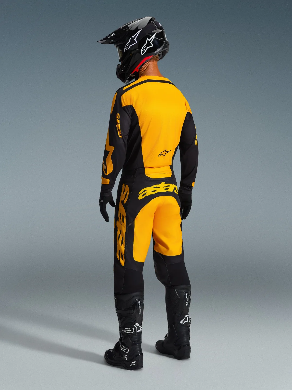 Мотокрос джърси Alpinestars Racer Riway Yellow Black