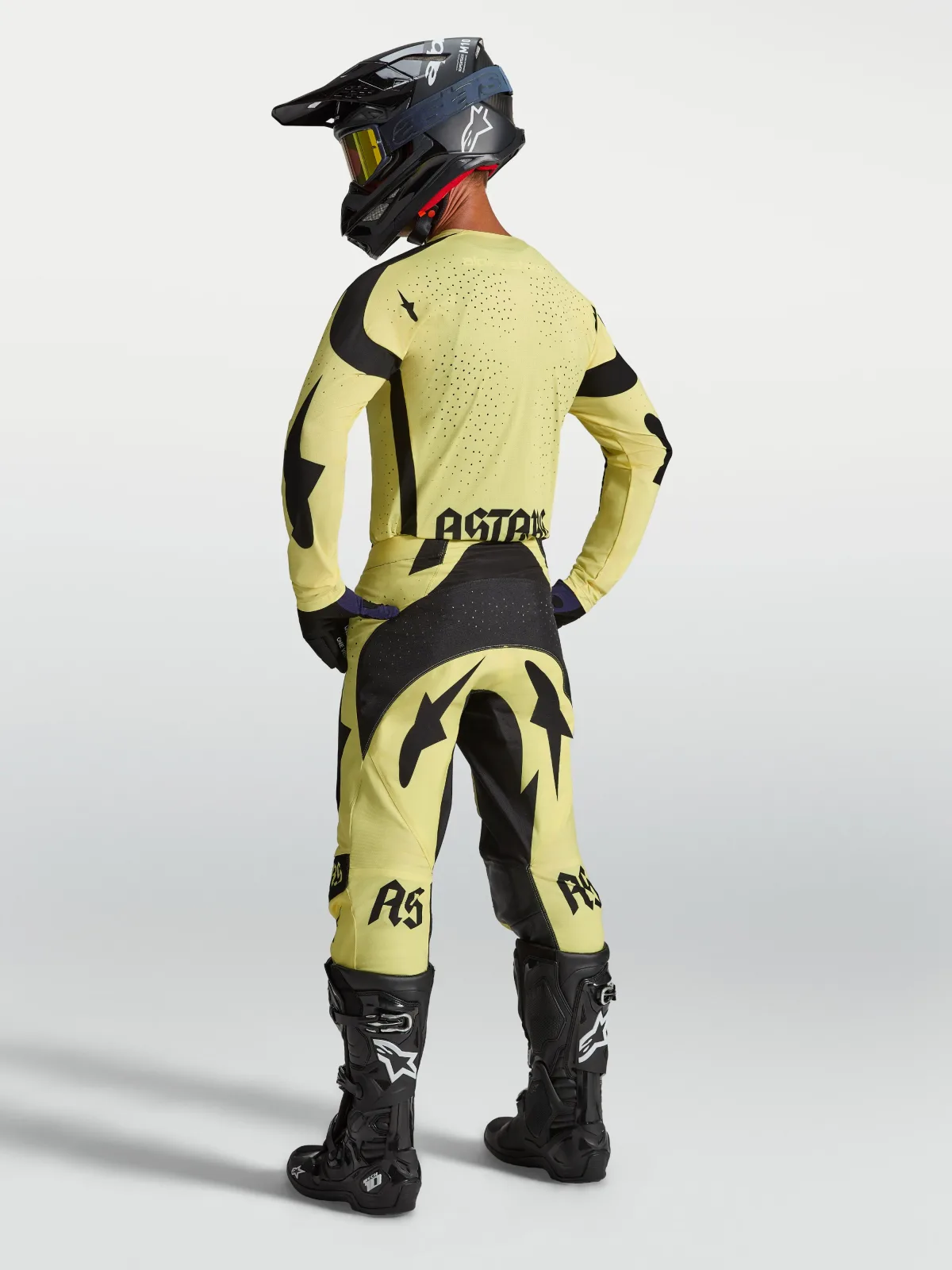 Мотокрос джърси Alpinestars Techstar Atrox Yellow Black