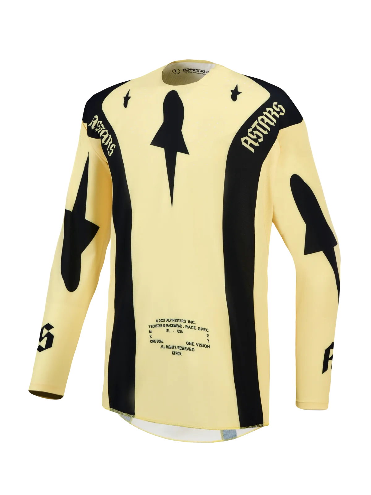 Мотокрос джърси Alpinestars Techstar Atrox Yellow Black
