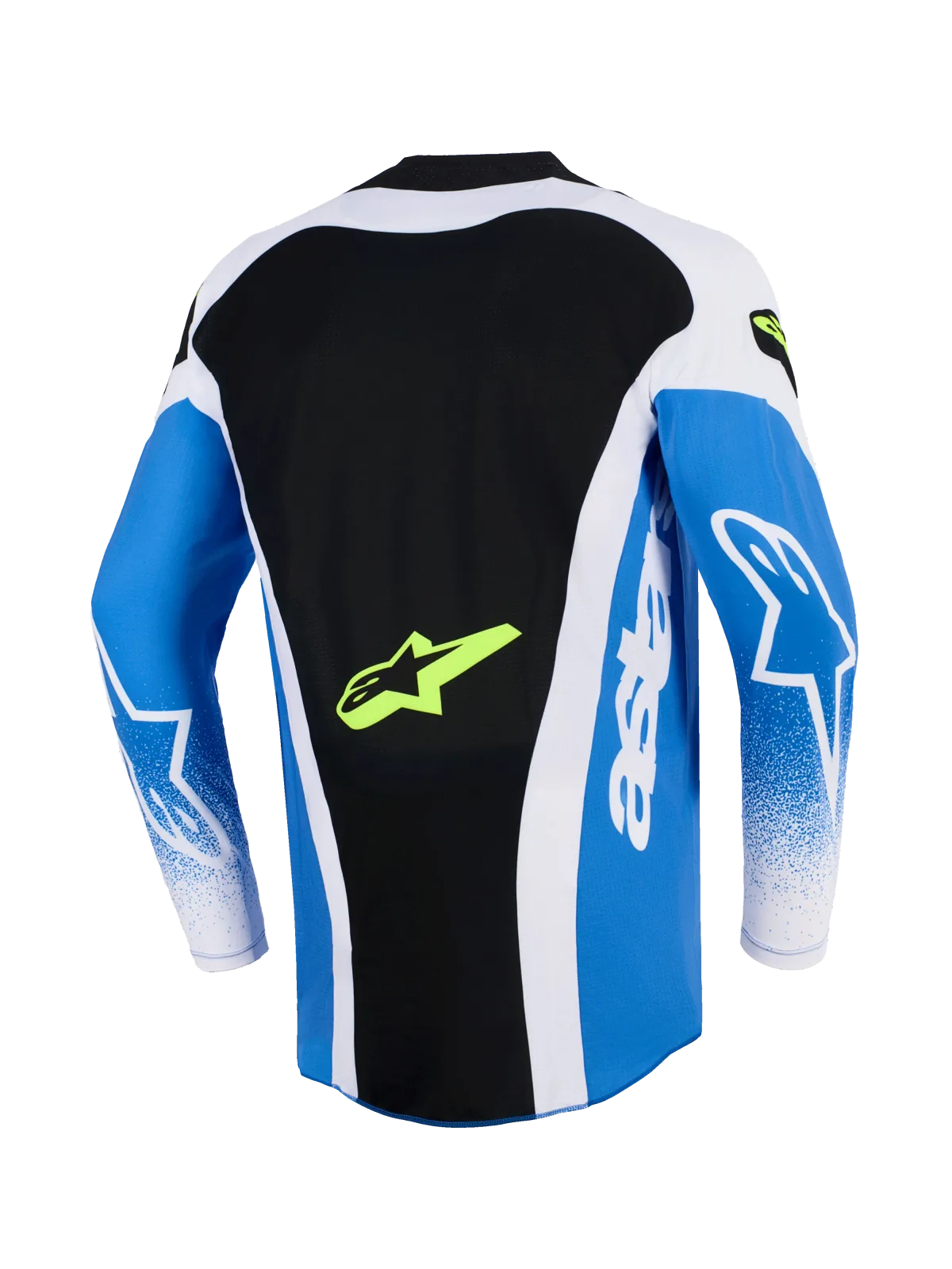 Мотокрос джърси Alpinestars Techstar Knif Ucla Blue Black Yellow Fluo
