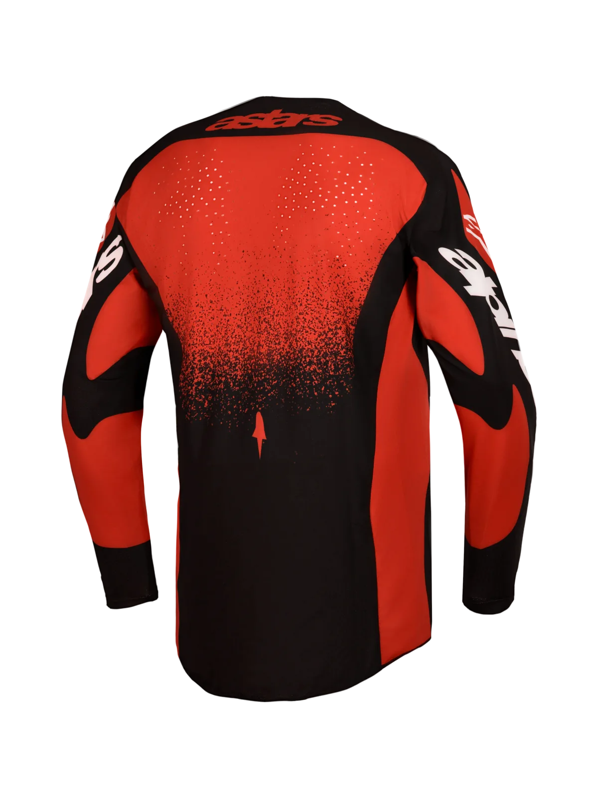 Мотокрос джърси Alpinestars Techstar Swan Cardinal Red Black White