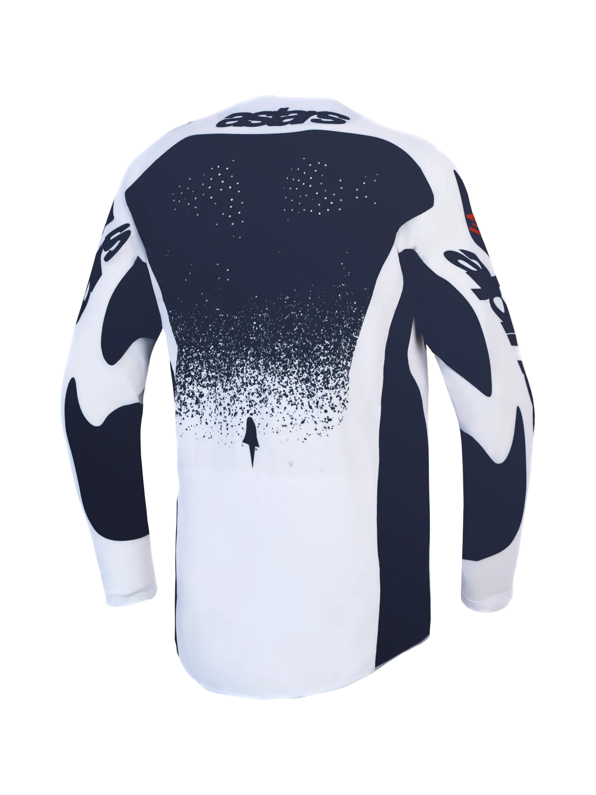 Мотокрос джърси Alpinestars Techstar Swan Light Lilac Dark Gray Red Fluo