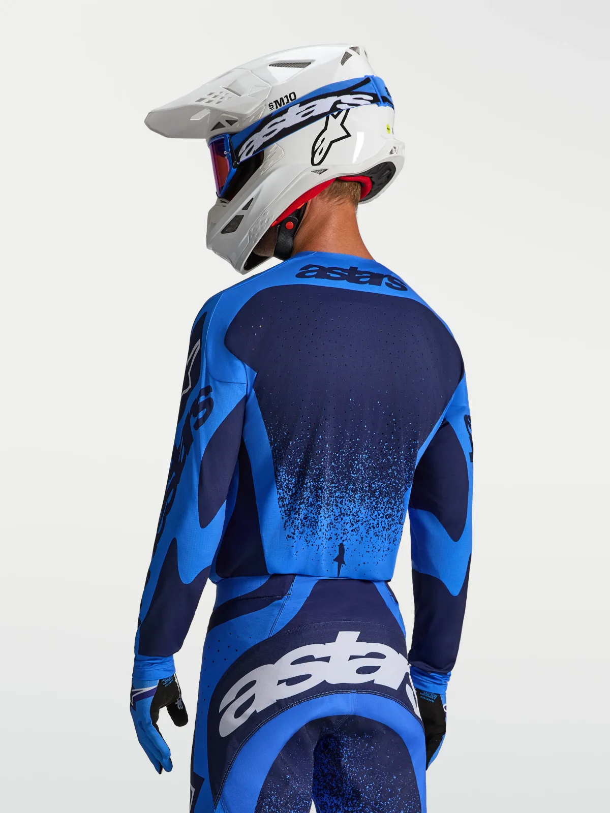 Мотокрос джърси Alpinestars Techstar Swan Ucla Blue Deep Blue