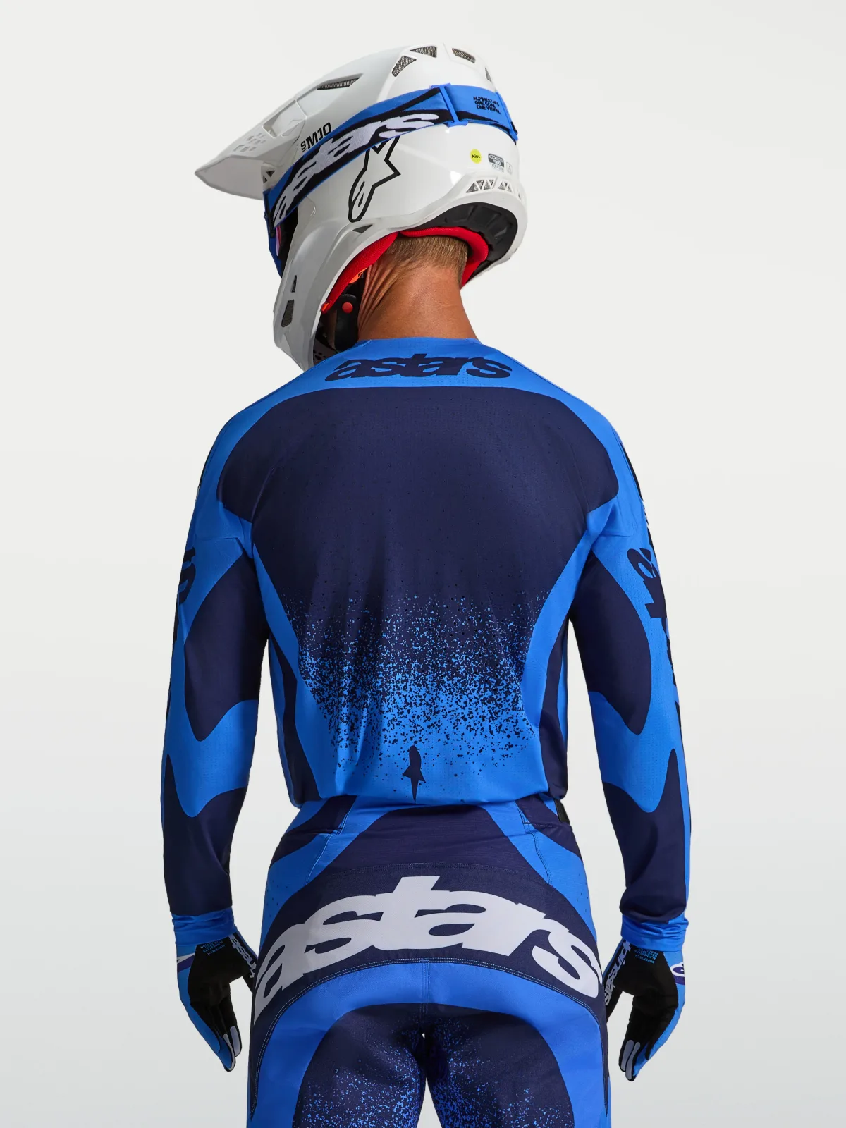 Мотокрос джърси Alpinestars Techstar Swan Ucla Blue Deep Blue