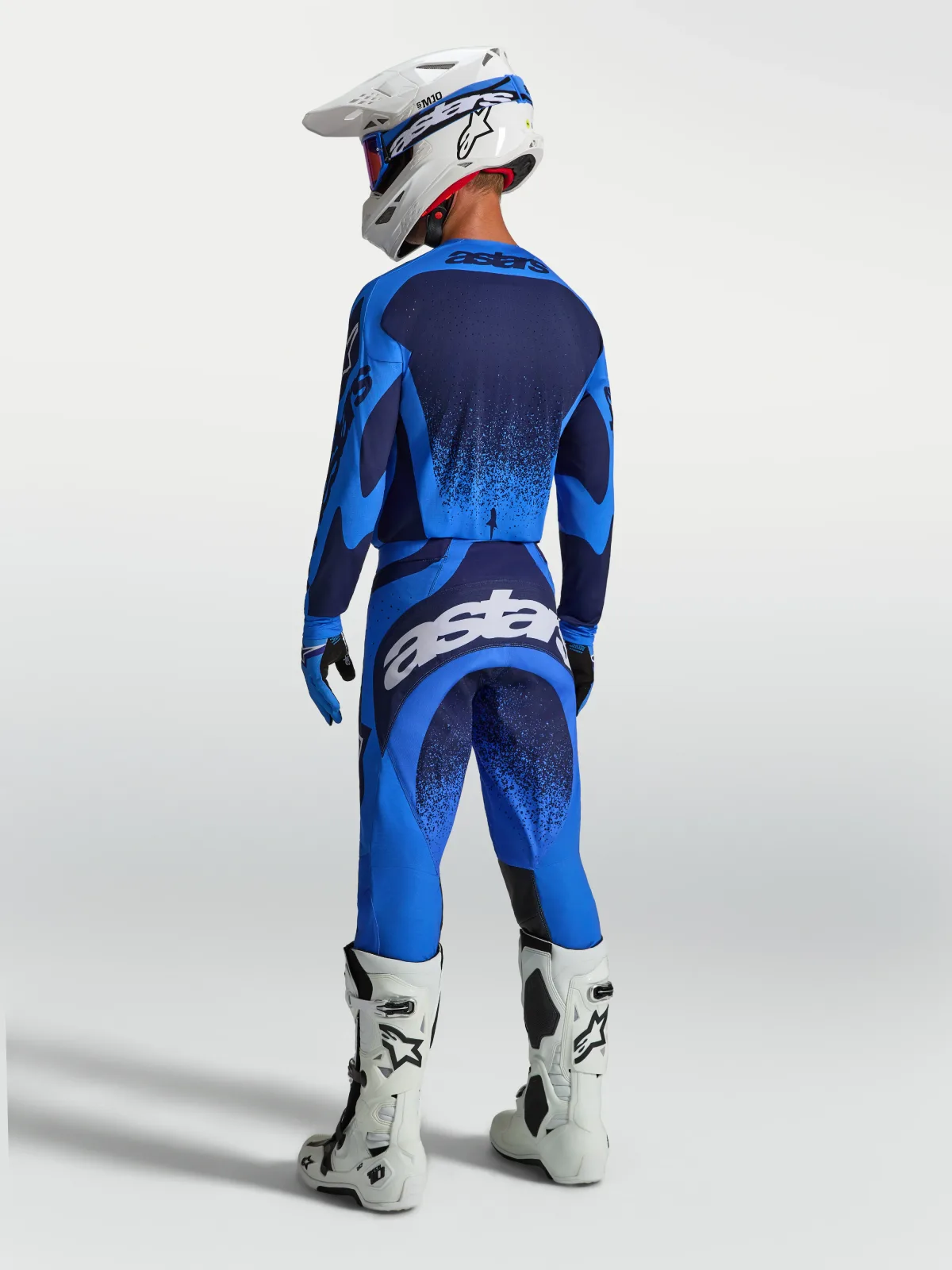 Мотокрос джърси Alpinestars Techstar Swan Ucla Blue Deep Blue