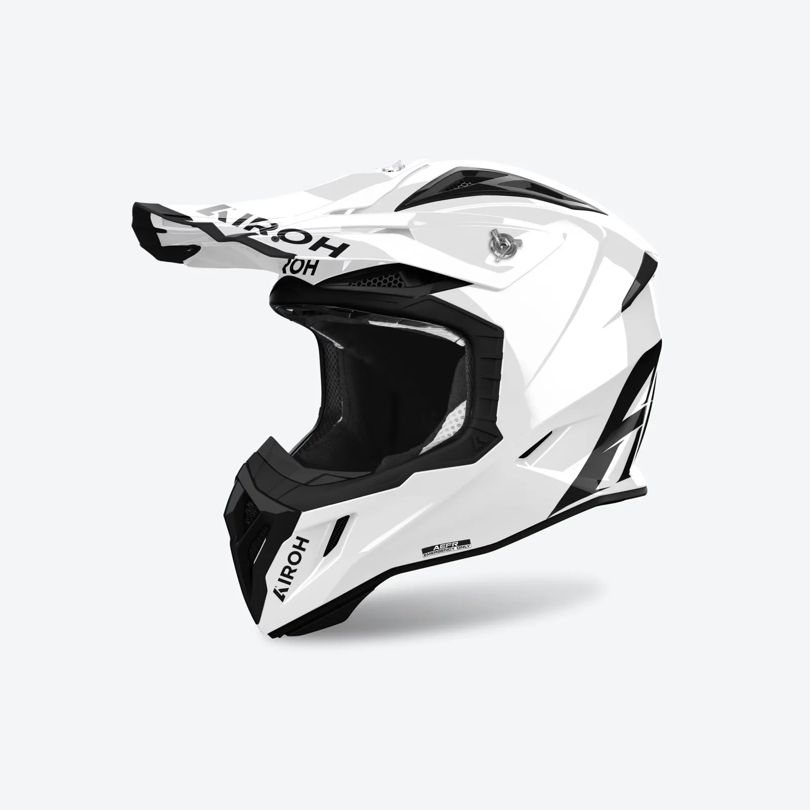 Мотокрос каска Airoh Aviator Ace 2 Color White Gloss