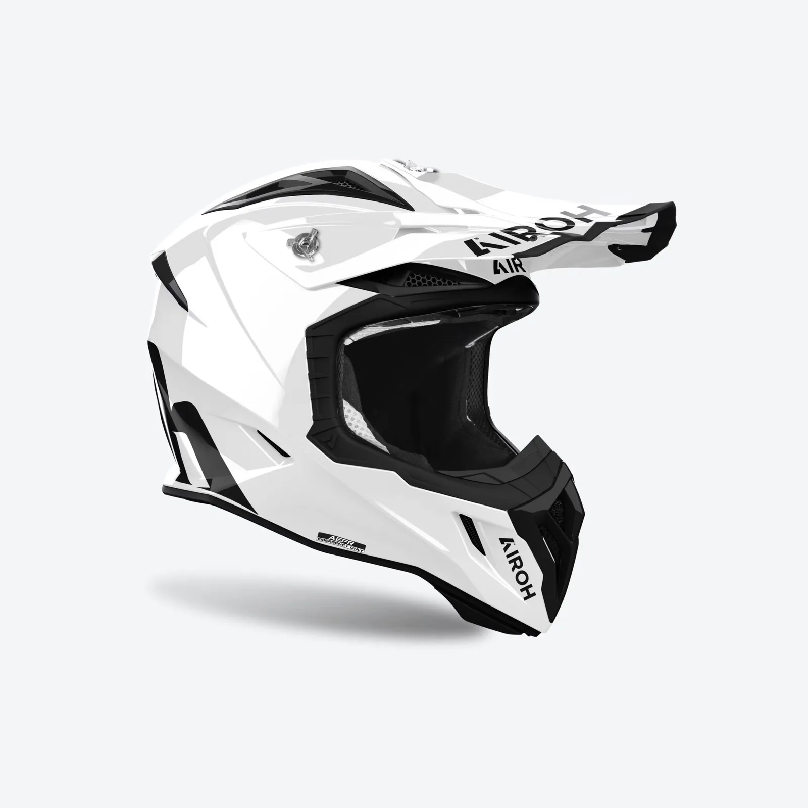 Мотокрос каска Airoh Aviator Ace 2 Color White Gloss