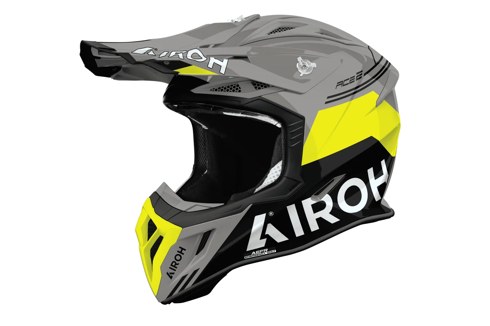 Мотокрос каска Airoh Aviator Ace 2 Fury Yellow Gloss