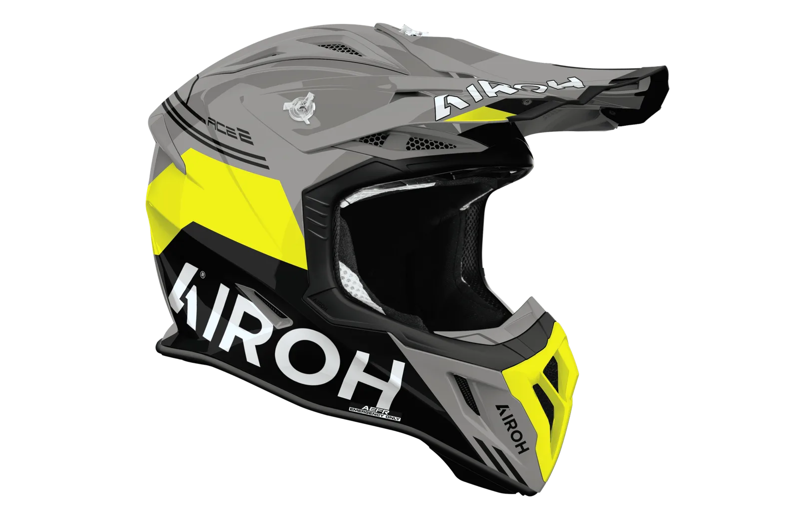 Мотокрос каска Airoh Aviator Ace 2 Fury Yellow Gloss