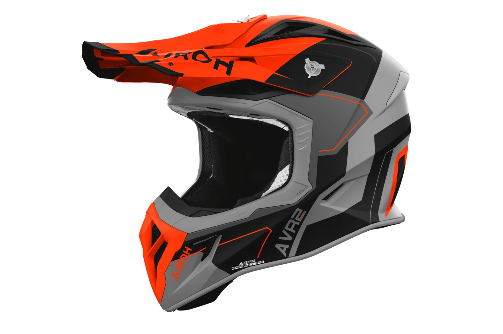 Мотокрос каска Airoh Aviator Ace 2 Shield Orange Matt