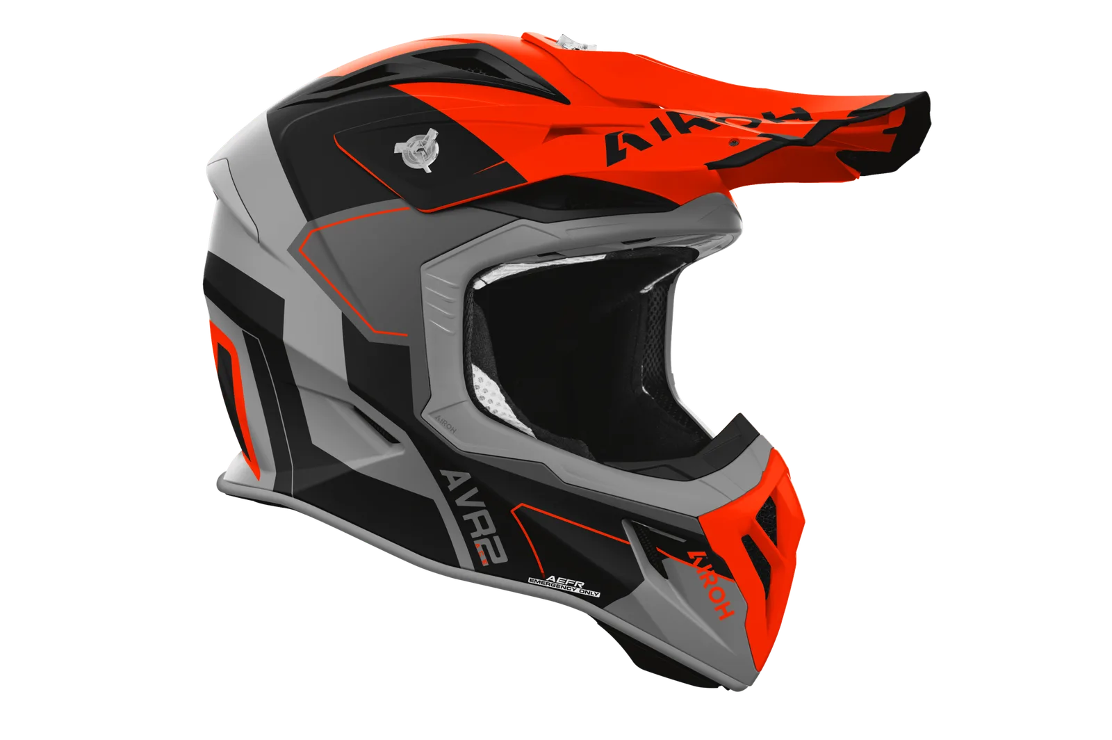 Мотокрос каска Airoh Aviator Ace 2 Shield Orange Matt