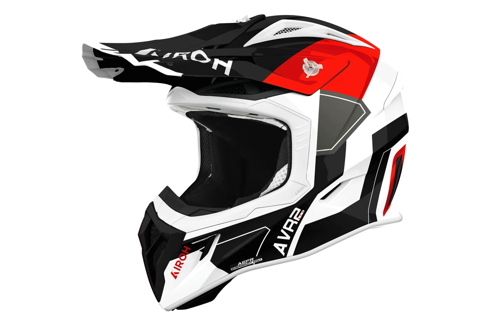 Мотокрос каска Airoh Aviator Ace 2 Shield Red Gloss