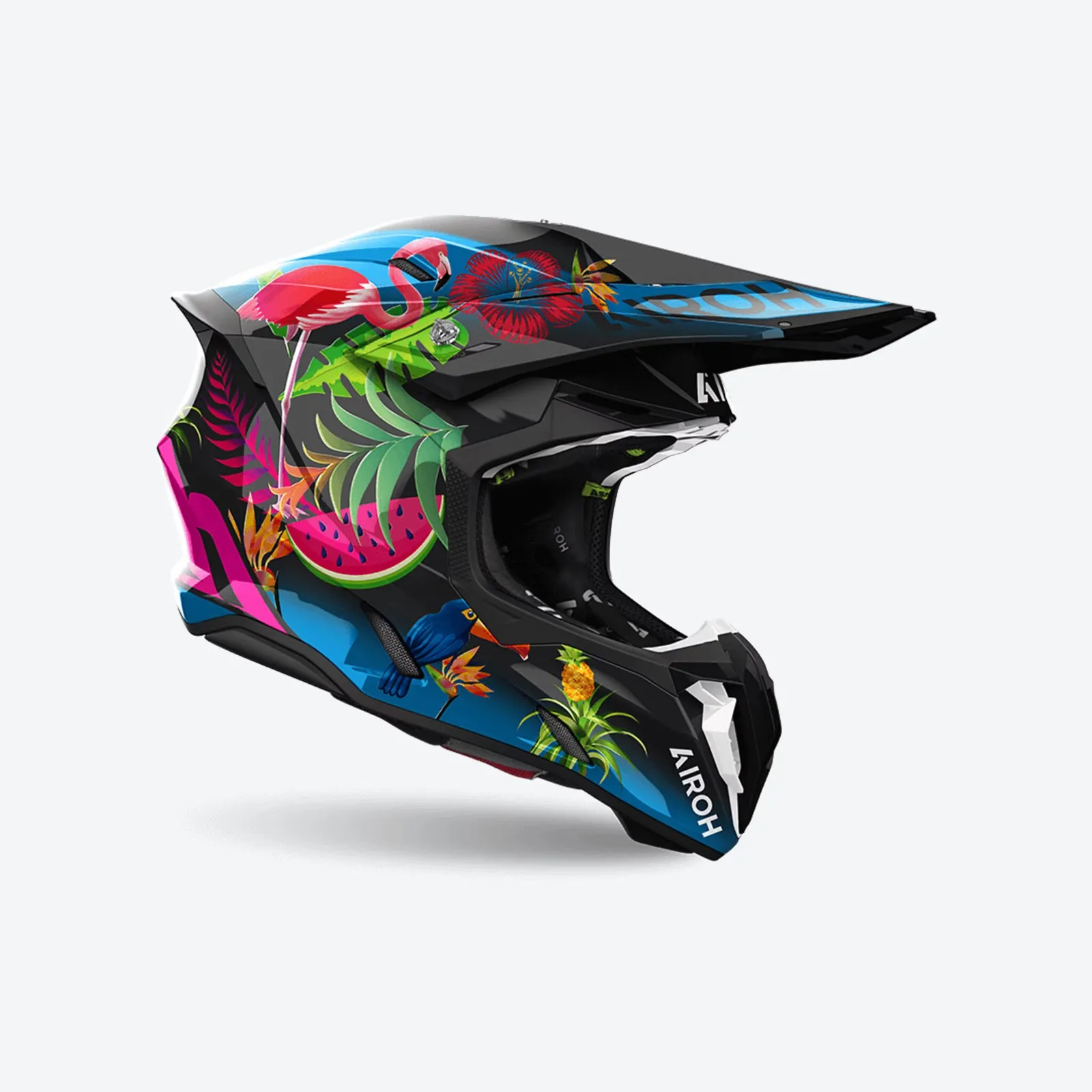 Мотокрос каска Airoh Twist 3 Amazonia Gloss
