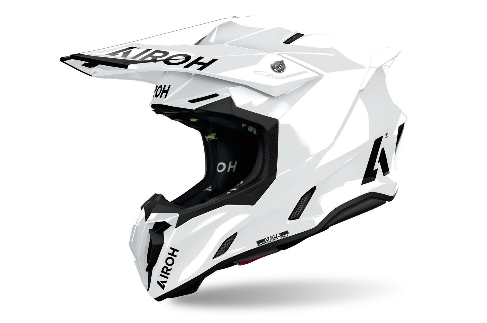 Мотокрос каска Airoh Twist 3 Color White Gloss