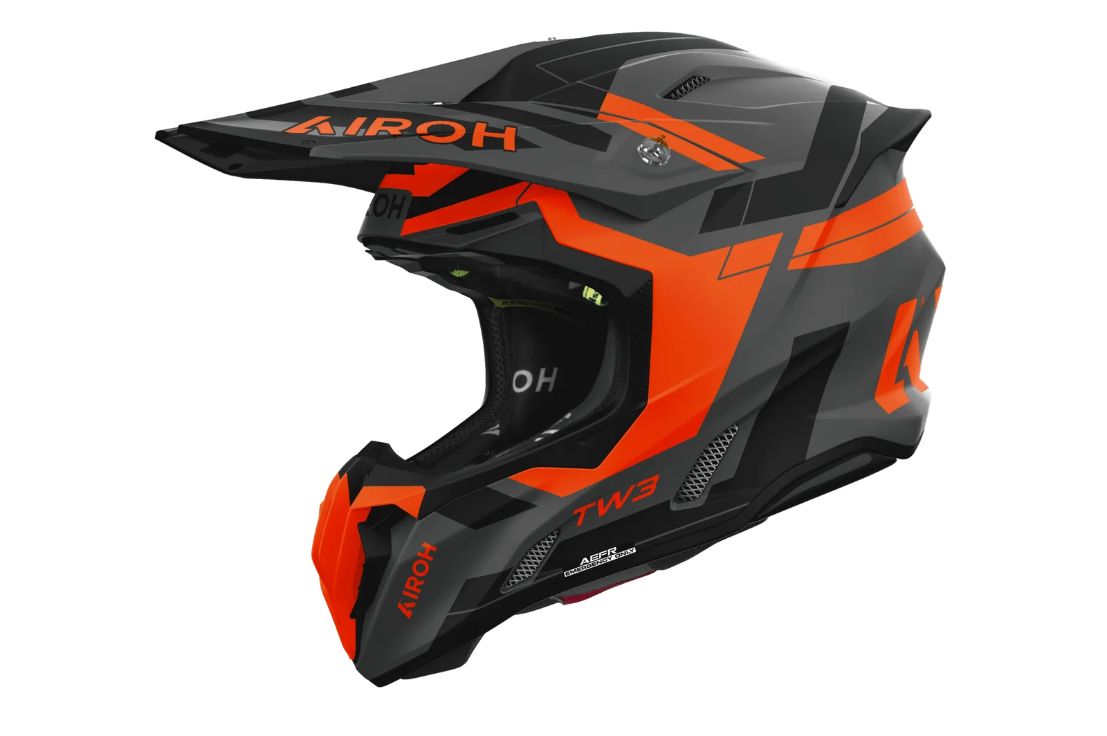 Мотокрос каска Airoh Twist 3 Dynasty Orange Matt