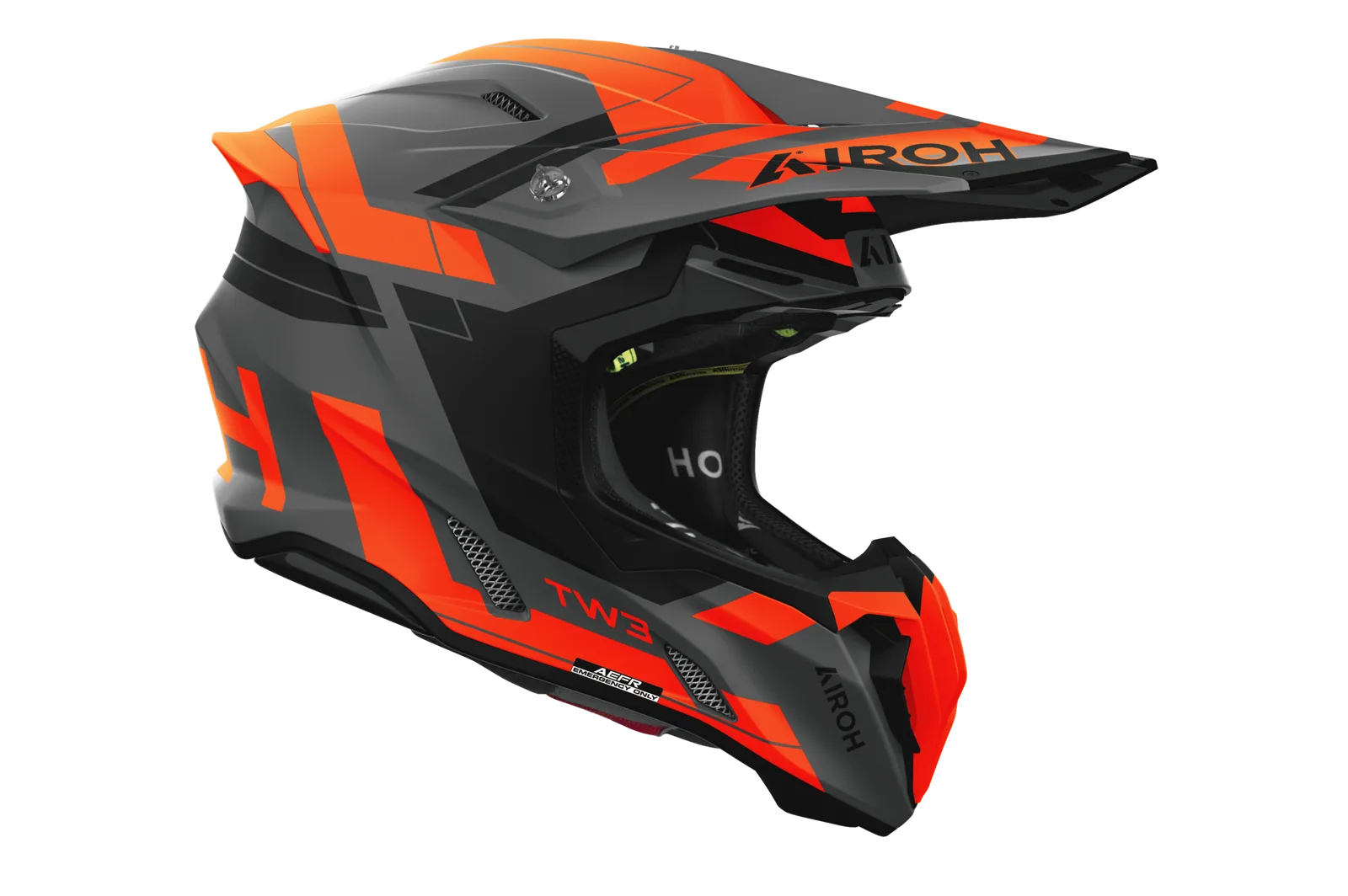 Мотокрос каска Airoh Twist 3 Dynasty Orange Matt