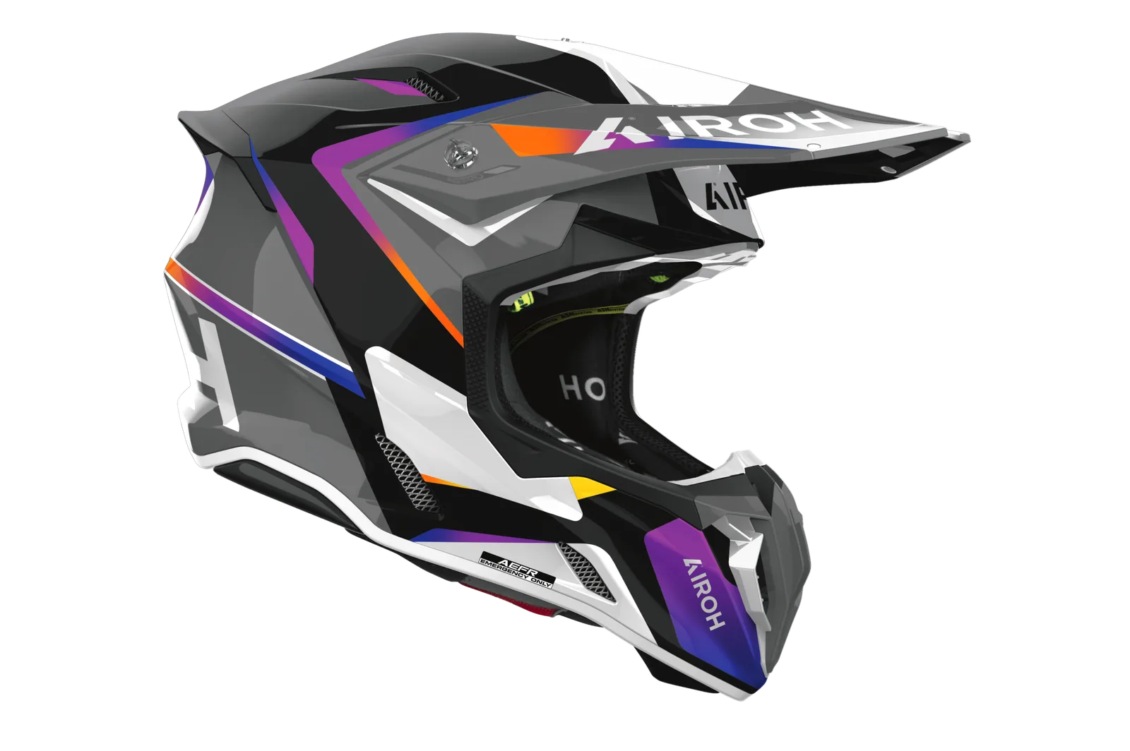 Мотокрос каска Airoh Twist 3 Hustle Gloss