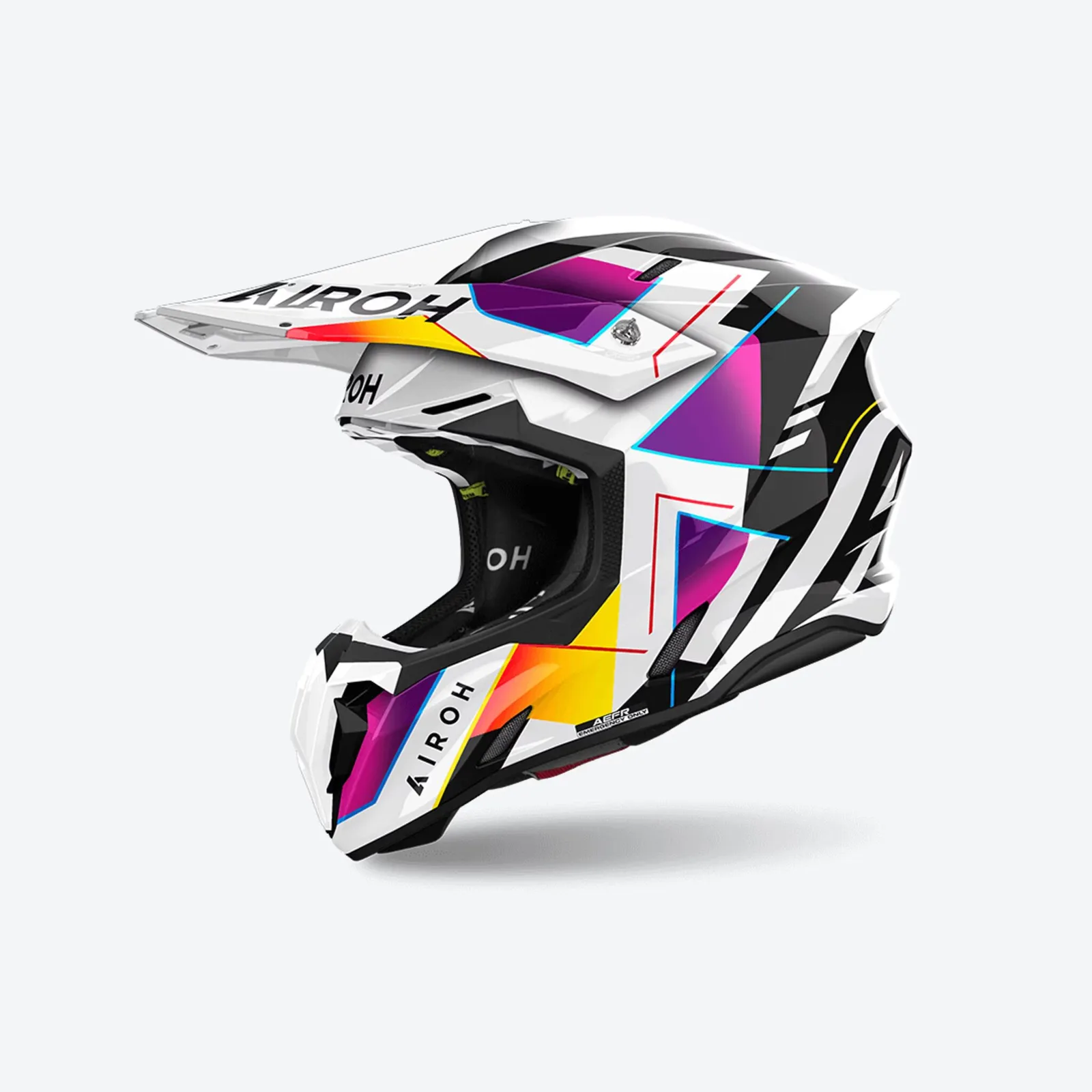 Мотокрос каска Airoh Twist 3 Rainbow Gloss