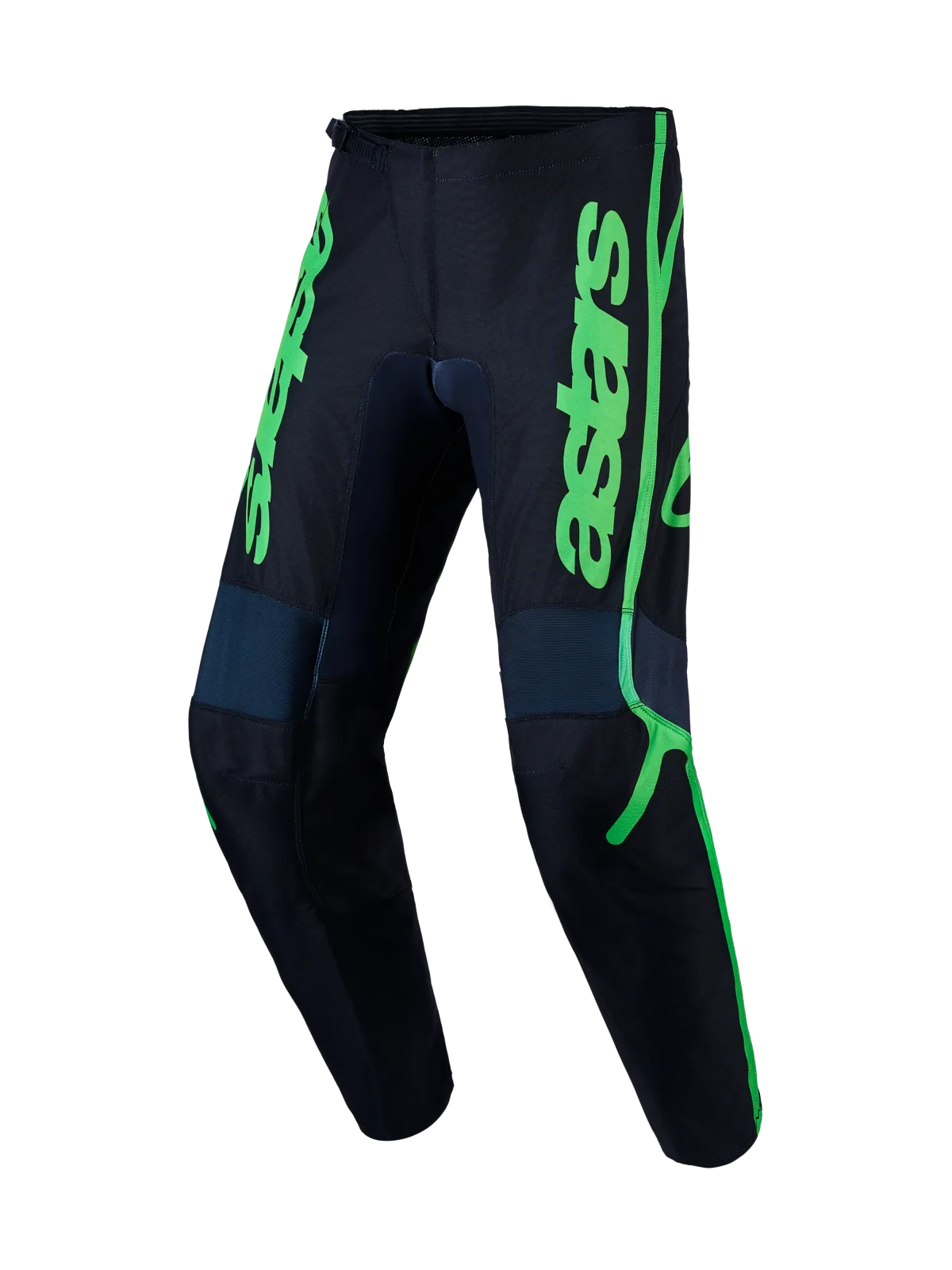 Мотокрос панталон Alpinestars Fluid Apex V2 Black Green Fluo