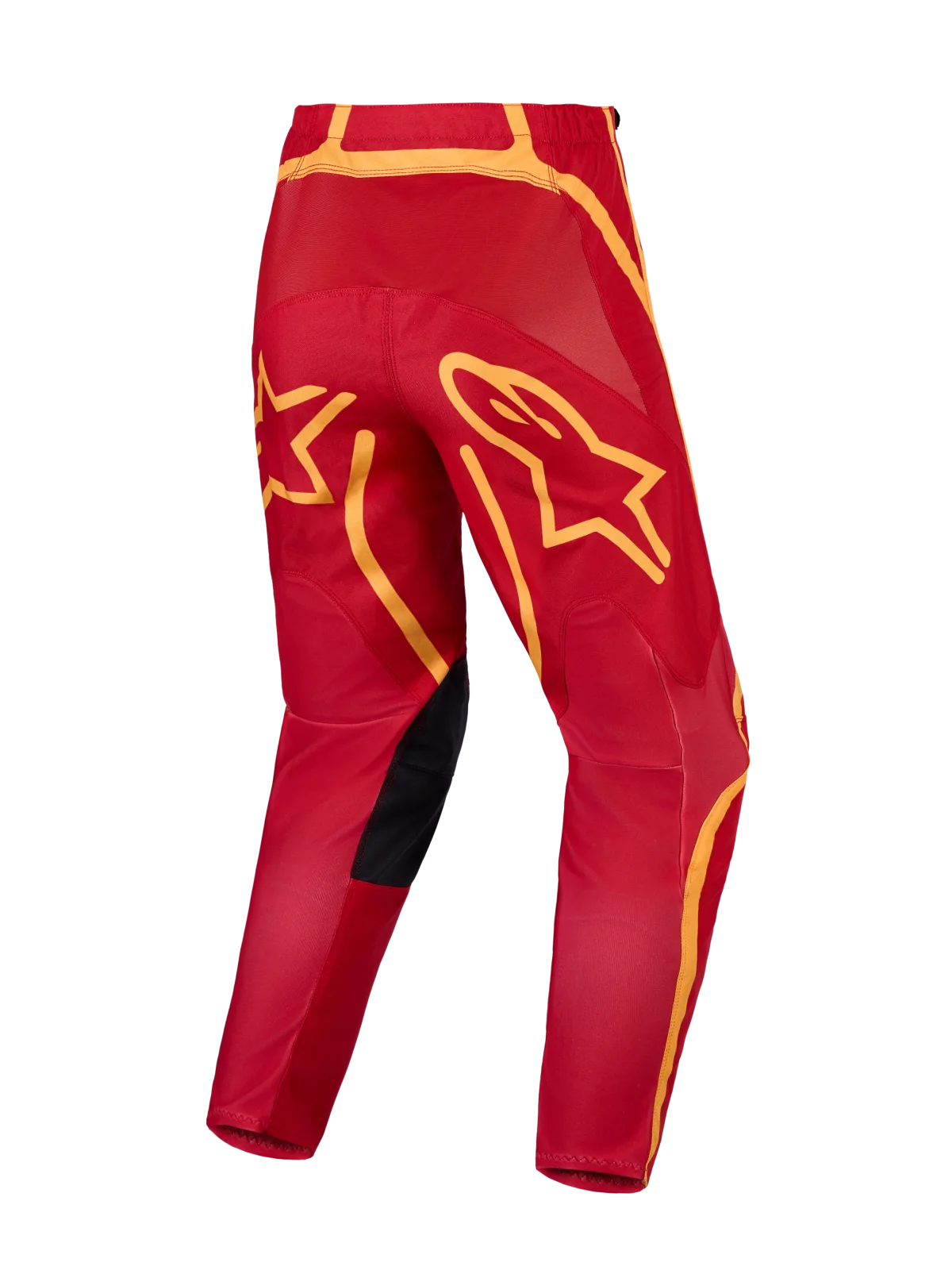 Мотокрос панталон Alpinestars Fluid Apex V2 Fire Red Gold