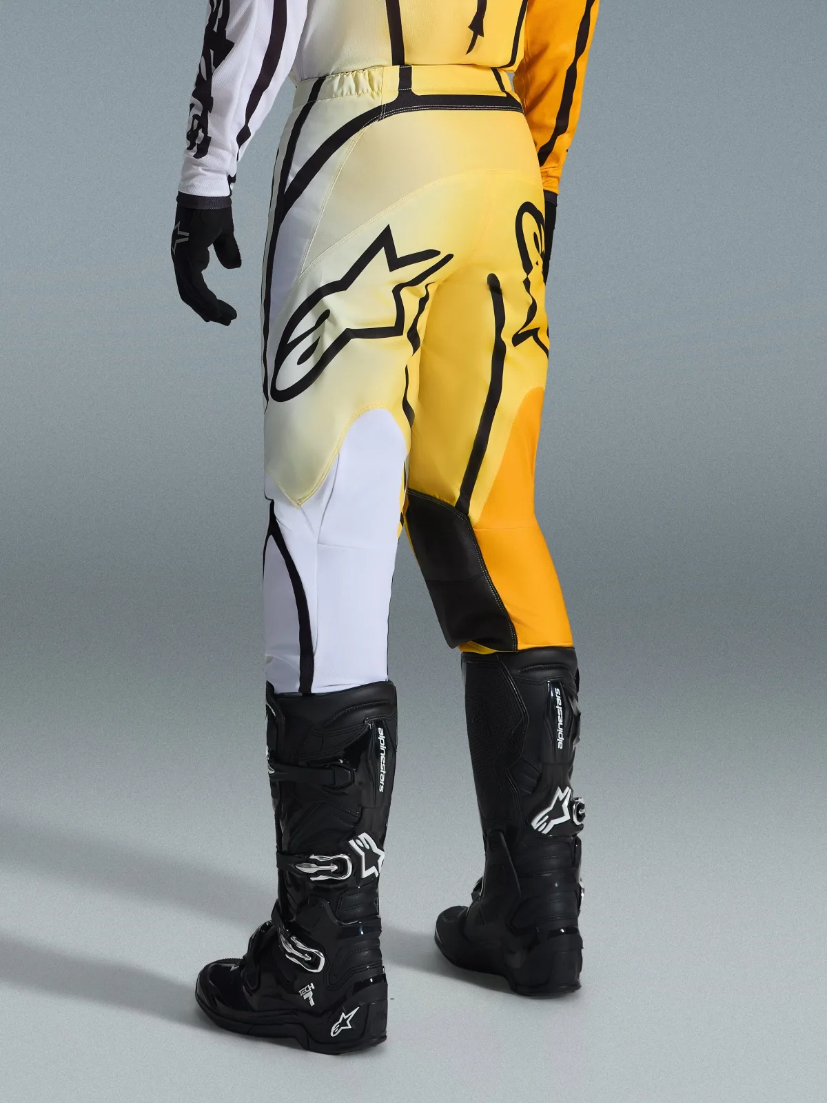 Мотокрос панталон Alpinestars Fluid Apex Yellow Black