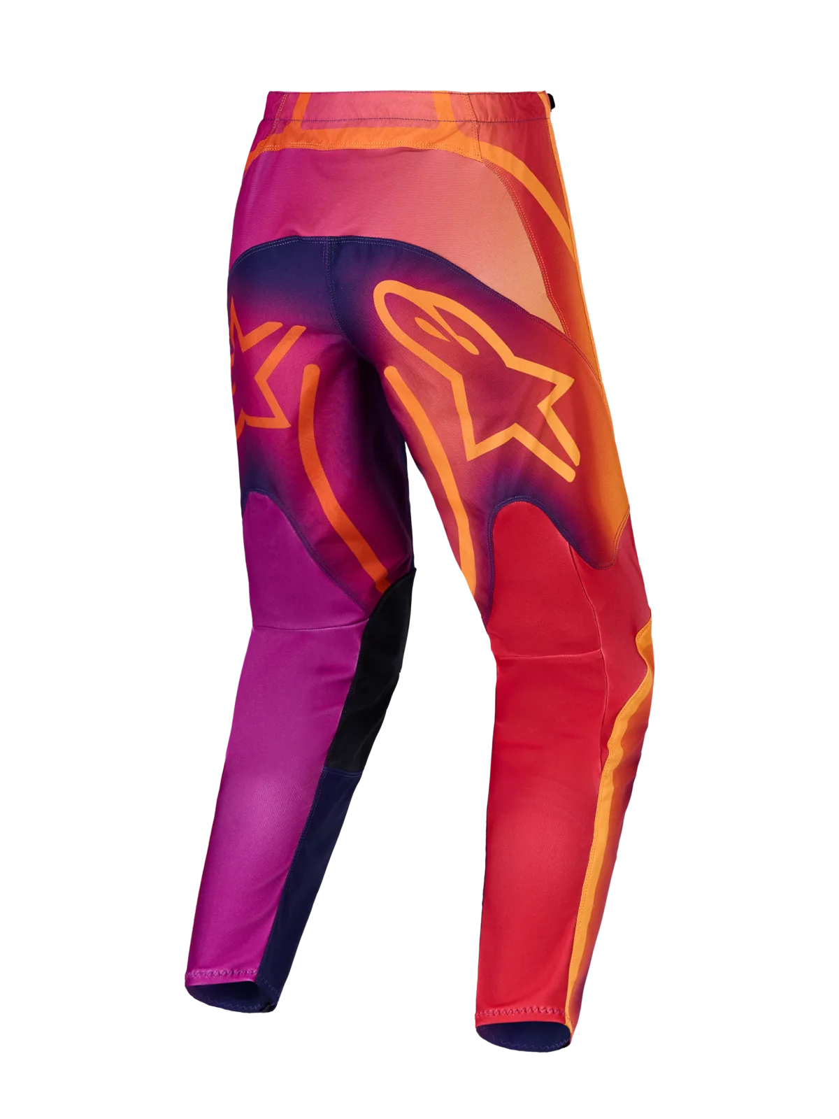 Мотокрос панталон Alpinestars Fluid Kepler Dark Purple Orange