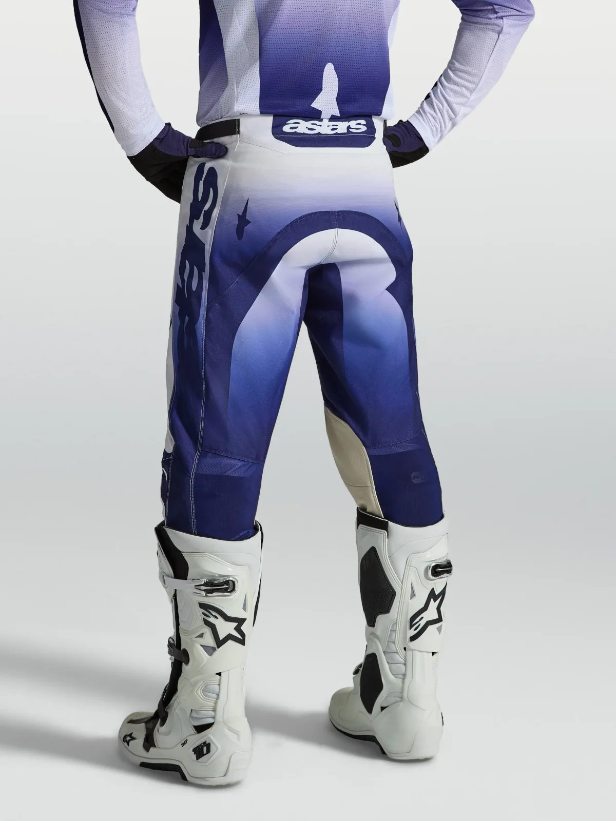Мотокрос панталон Alpinestars Racer Air Amber Blue Navy White