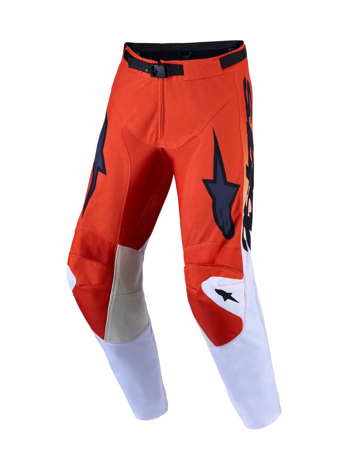 Мотокрос панталон Alpinestars Racer Amber Cardinal Red Light Lilac Black