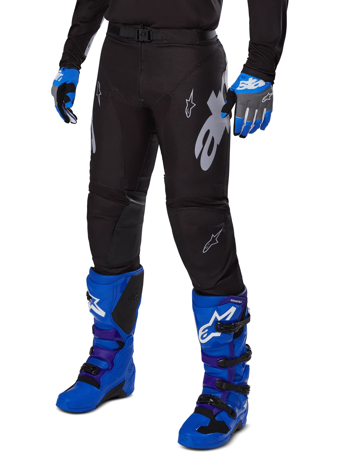 Мотокрос панталон Alpinestars Racer Graphite Black Gray