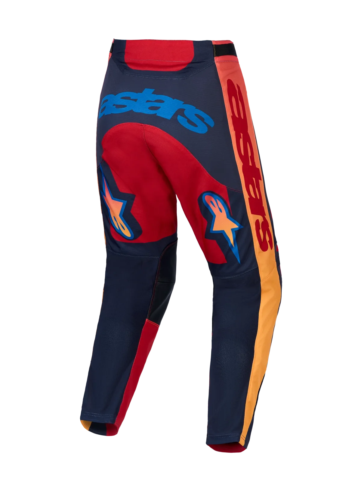Мотокрос панталон Alpinestars Racer Hunt Fire Red Graystone Hot Coral