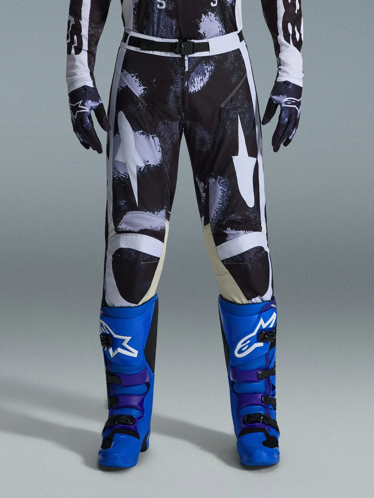 Мотокрос панталон Alpinestars Racer Lahnd Iron Camo