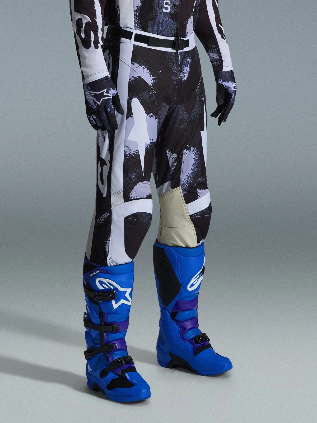 Мотокрос панталон Alpinestars Racer Lahnd Iron Camo