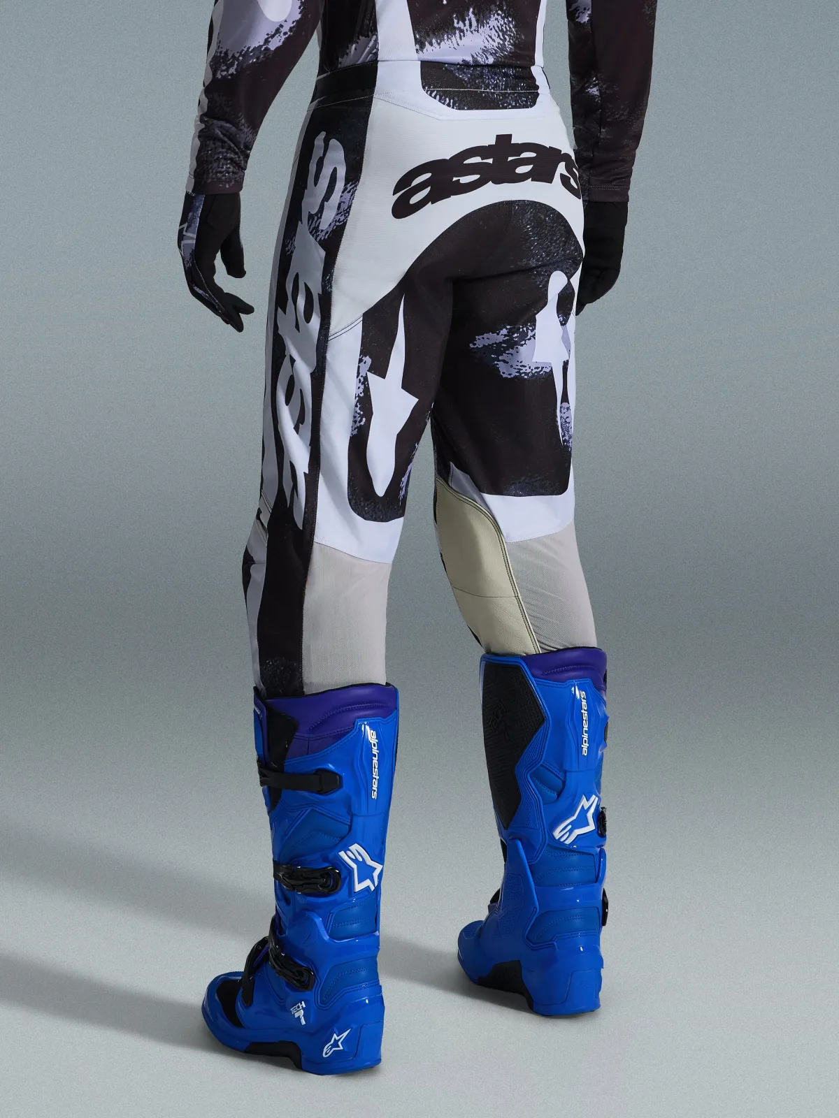 Мотокрос панталон Alpinestars Racer Lahnd Iron Camo