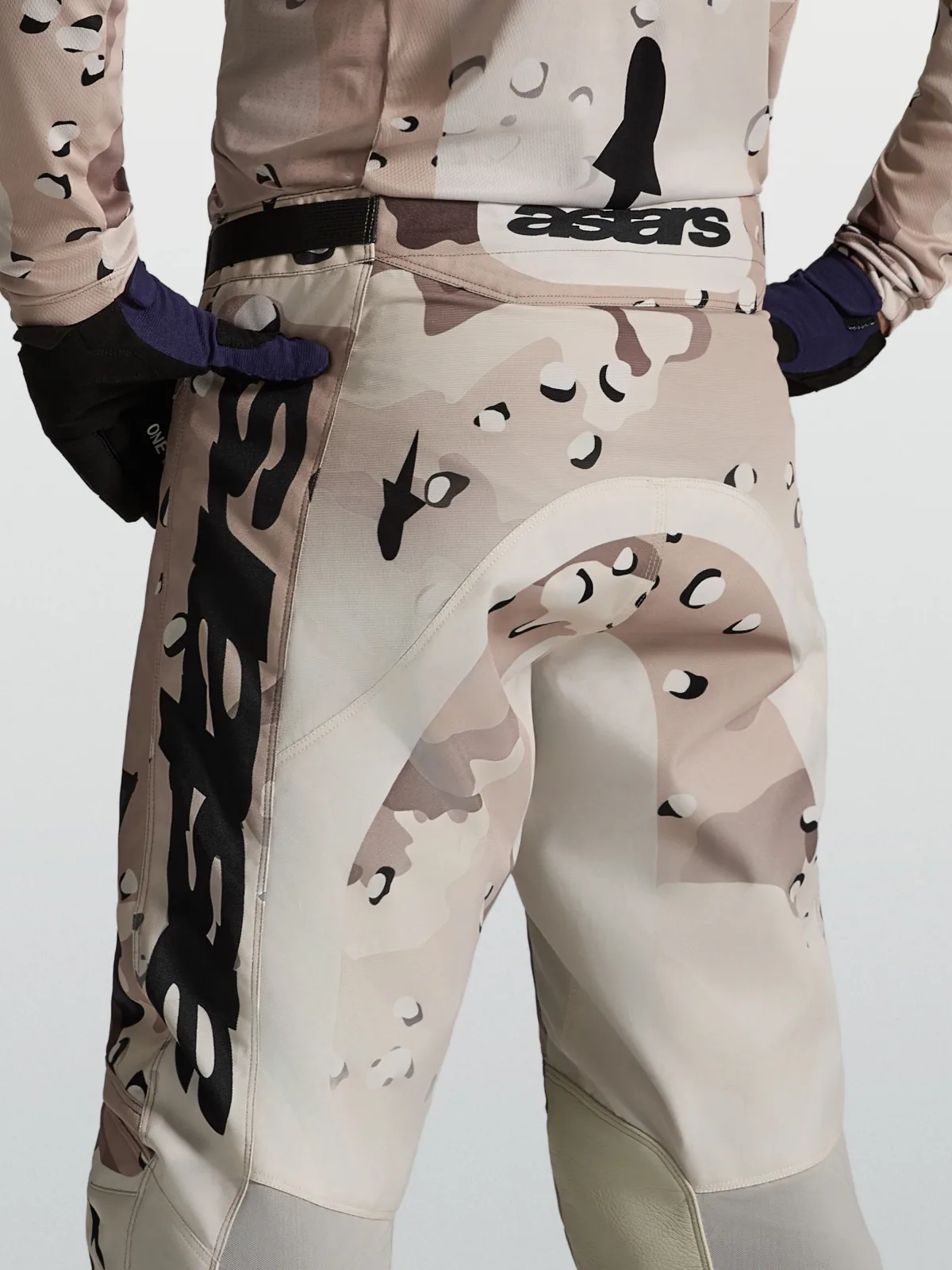Мотокрос панталон Alpinestars Racer Lone Desert Camo Black