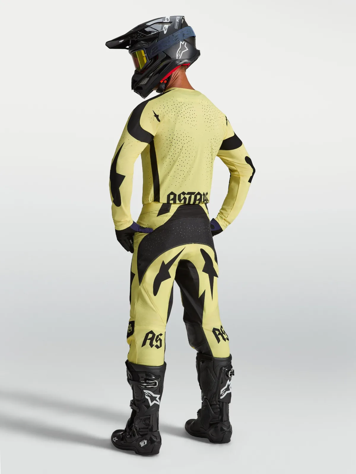 Мотокрос панталон Alpinestars Techstar Atrox Yellow Black