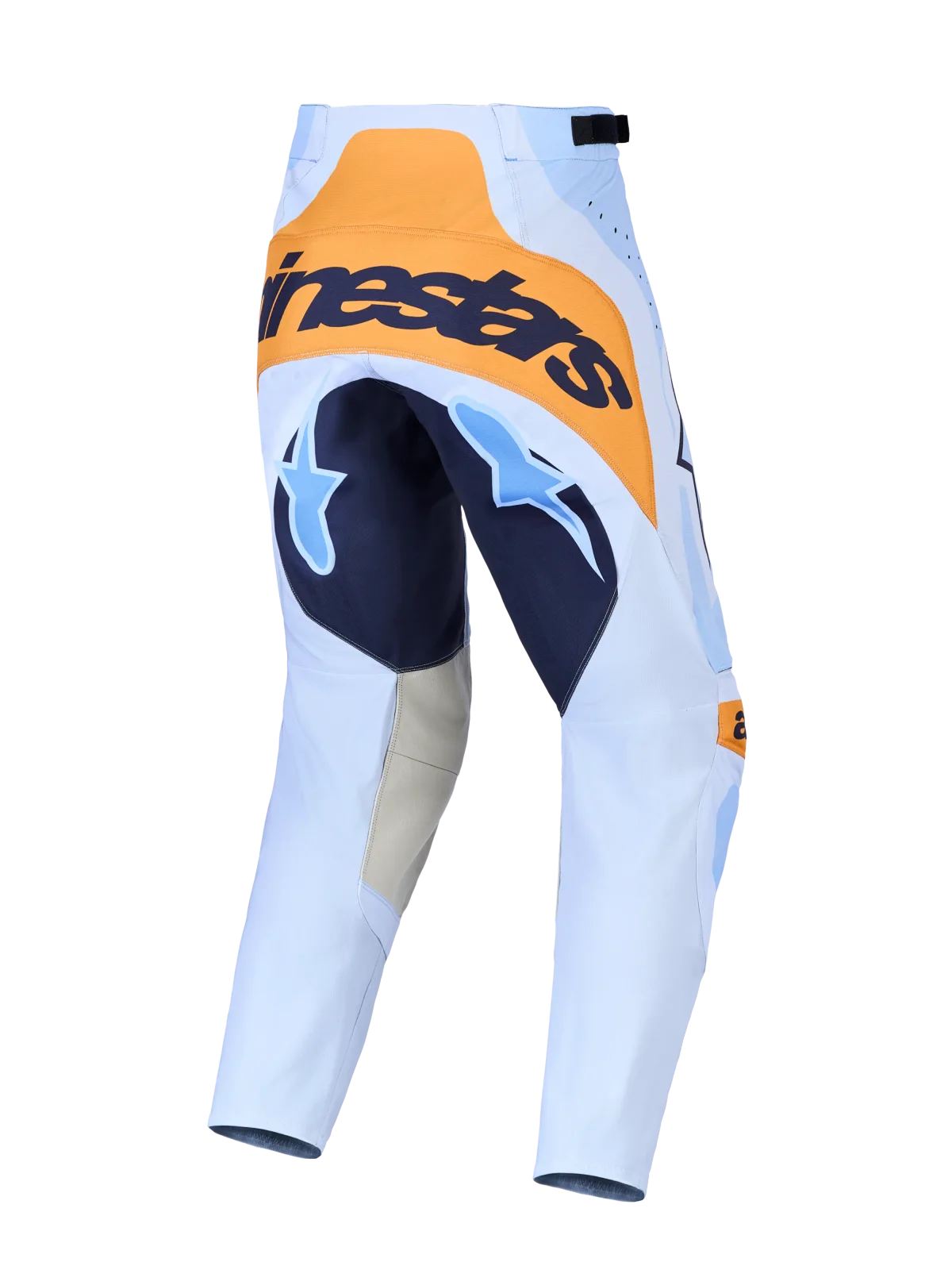 Мотокрос панталон Alpinestars Techstar Maven Dust Blue Tangerine Black