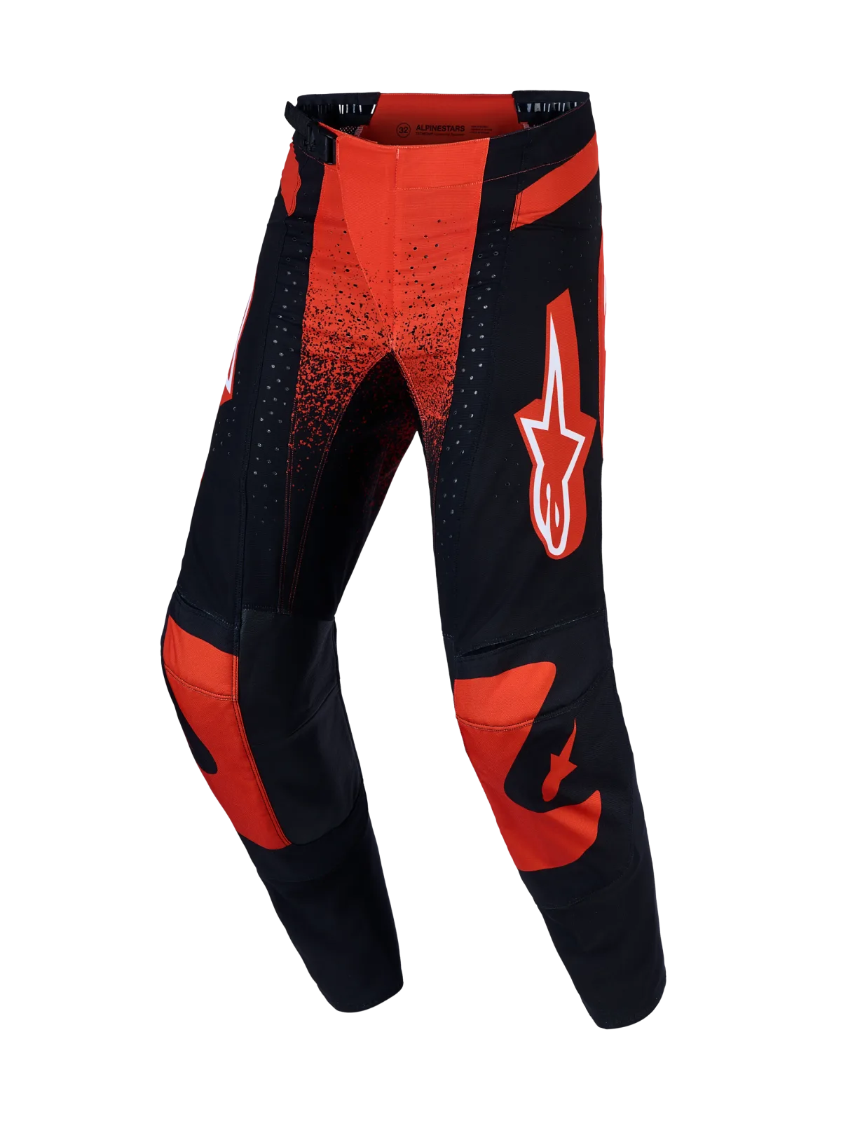 Мотокрос панталон Alpinestars Techstar Swan Cardinal Red Black White