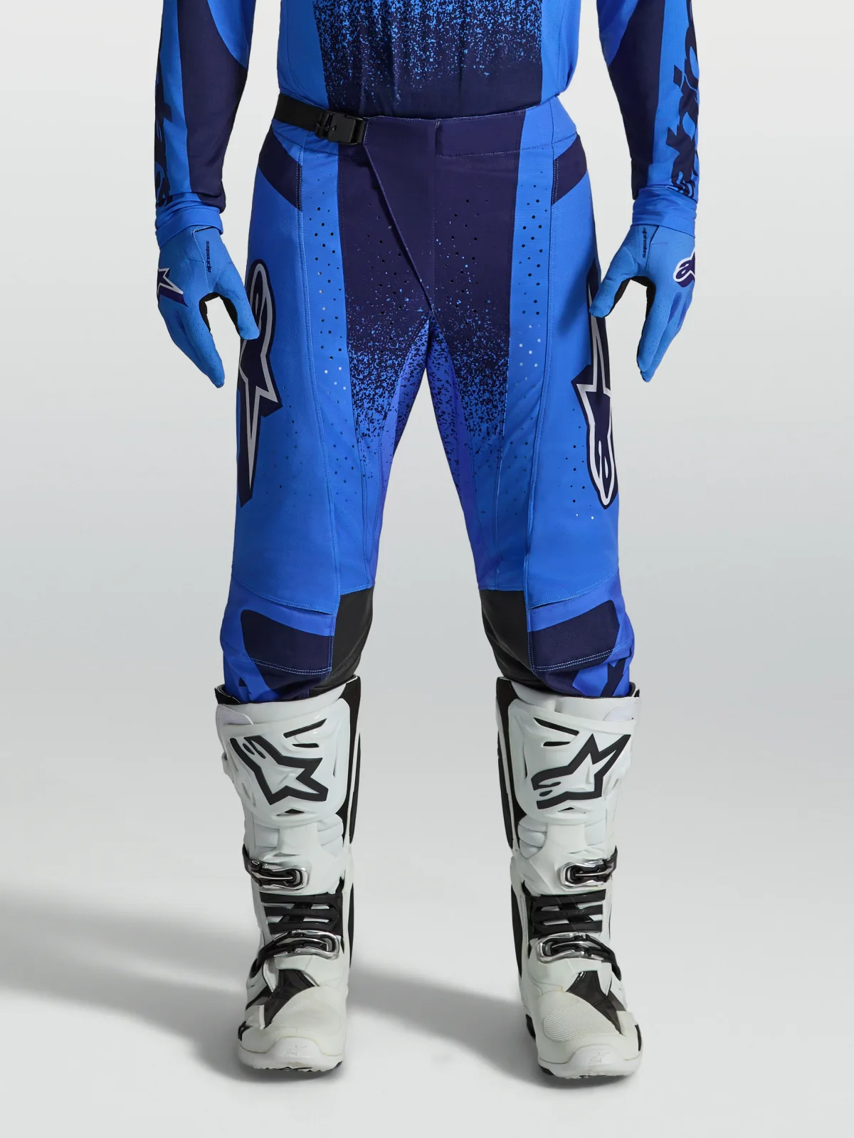 Мотокрос панталон Alpinestars Techstar Swan Ucla Blue Deep Blue