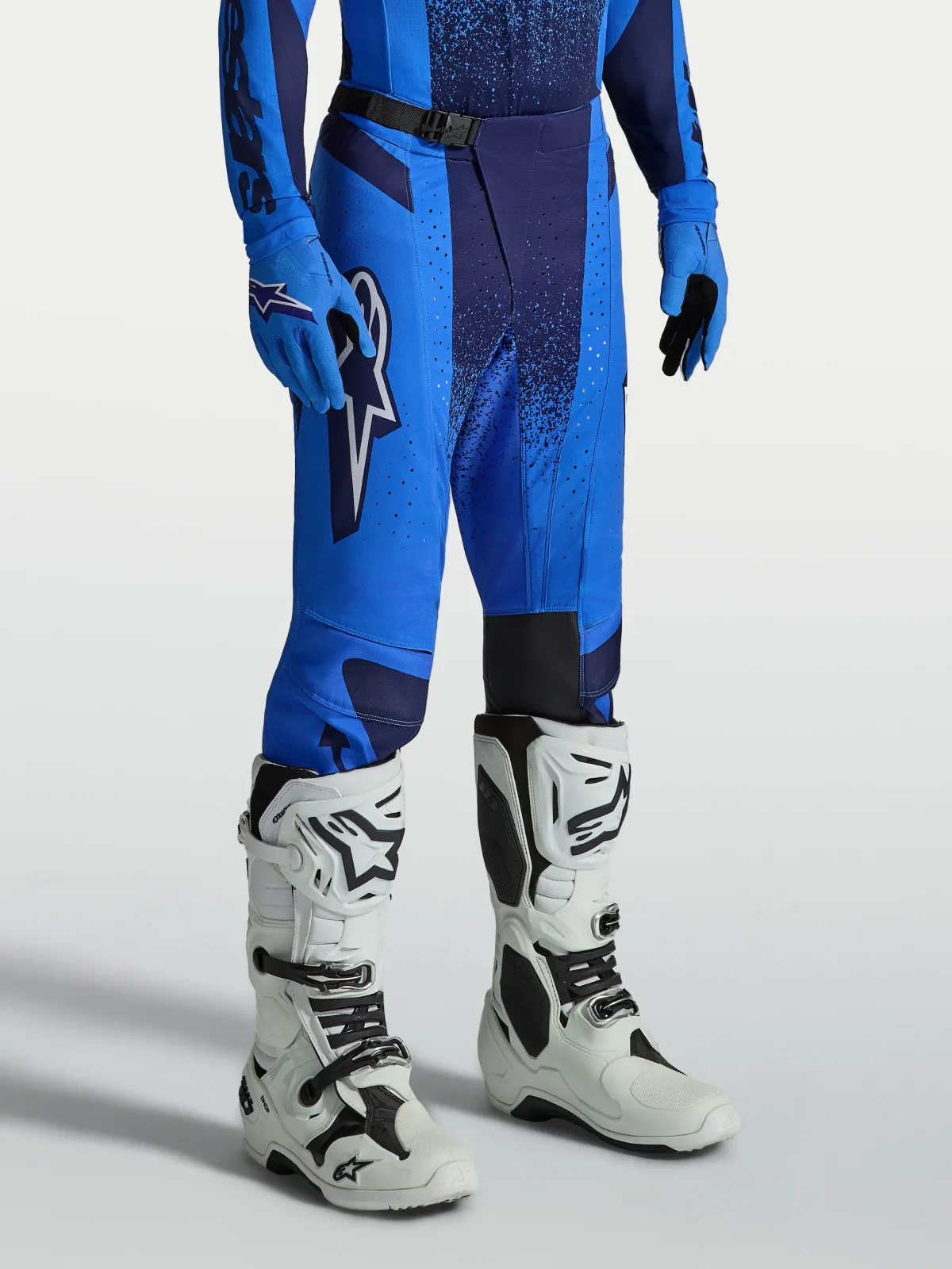 Мотокрос панталон Alpinestars Techstar Swan Ucla Blue Deep Blue