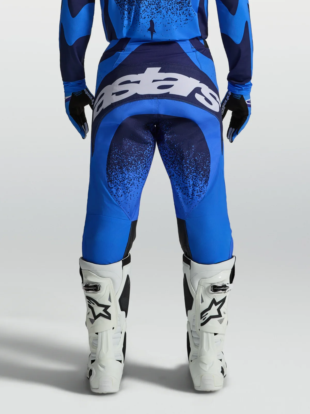 Мотокрос панталон Alpinestars Techstar Swan Ucla Blue Deep Blue