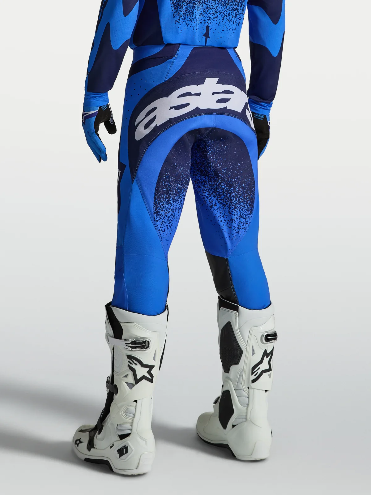 Мотокрос панталон Alpinestars Techstar Swan Ucla Blue Deep Blue