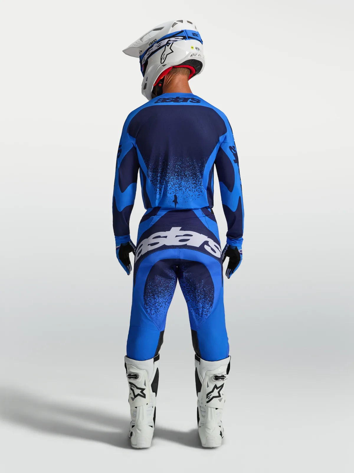 Мотокрос панталон Alpinestars Techstar Swan Ucla Blue Deep Blue