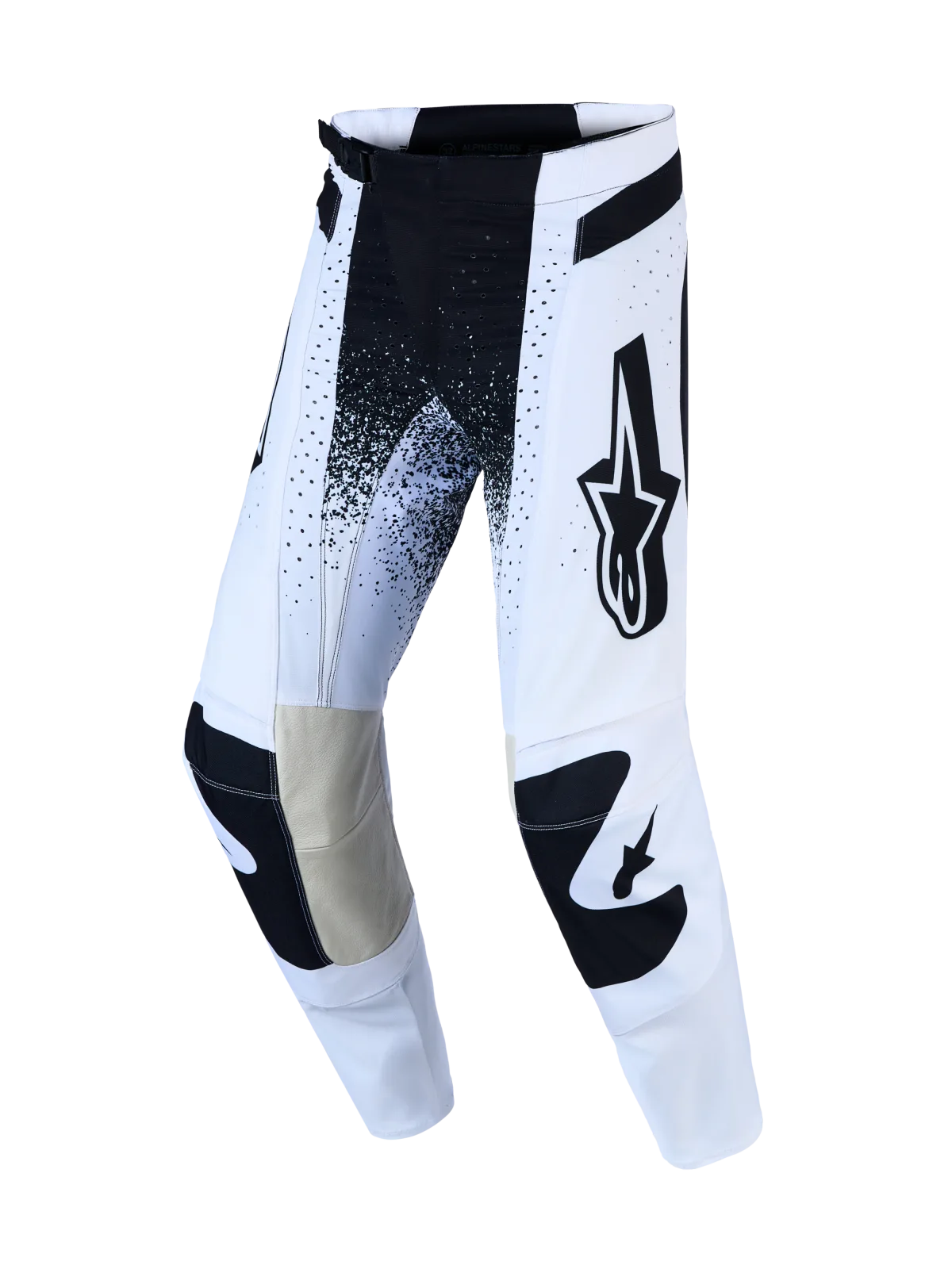 Мотокрос панталон Alpinestars Techstar Swan White Black