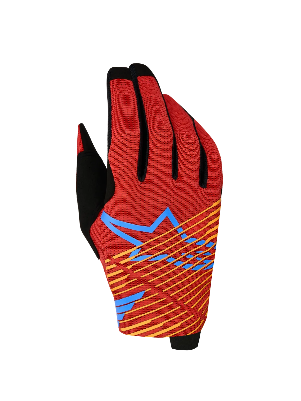 Мотокрос ръкавици Alpinestars Radar Pro Fire Red Black