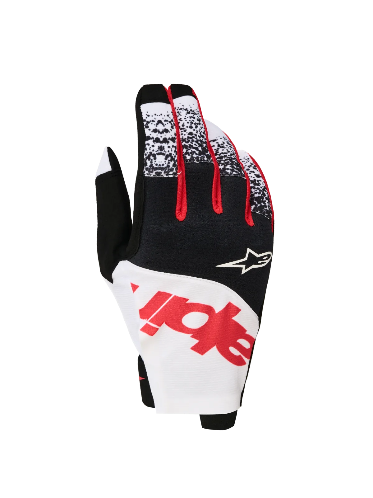 Мотокрос ръкавици Alpinestars Techstar Black White Red Fluo