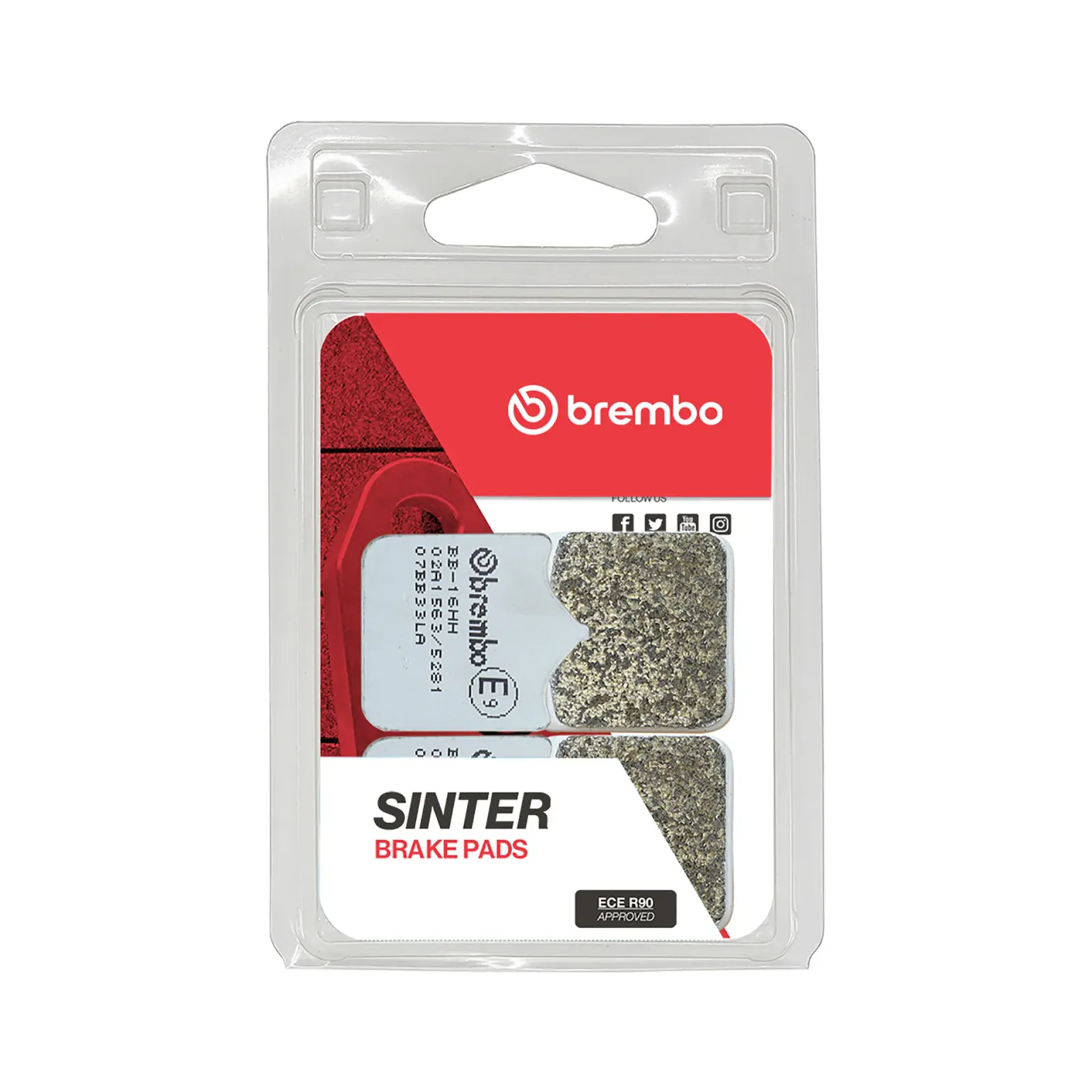 Предни мото накладки – Brembo 07BB33LA (синтеровани)