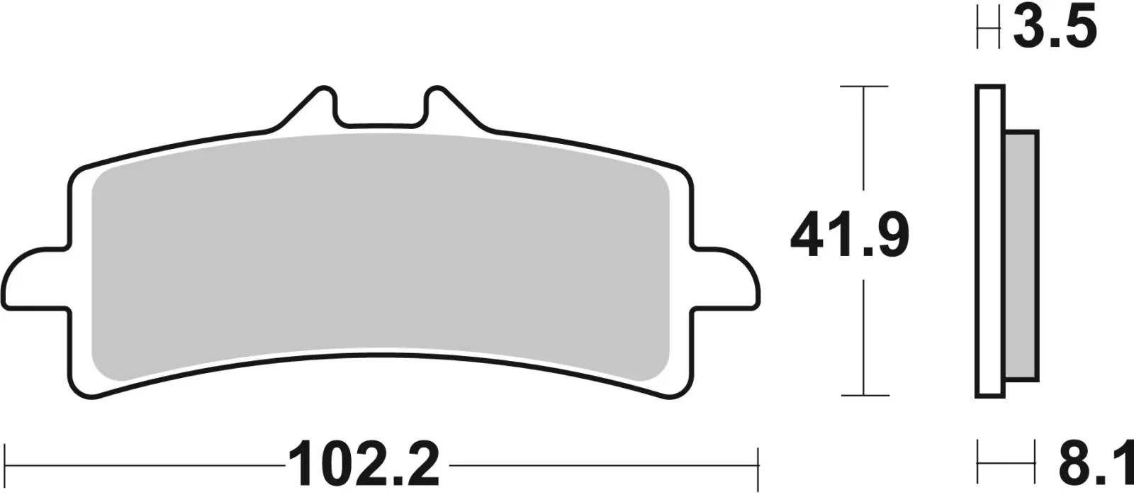 Предни мото накладки – Brembo 07BB37SA (синтеровани)