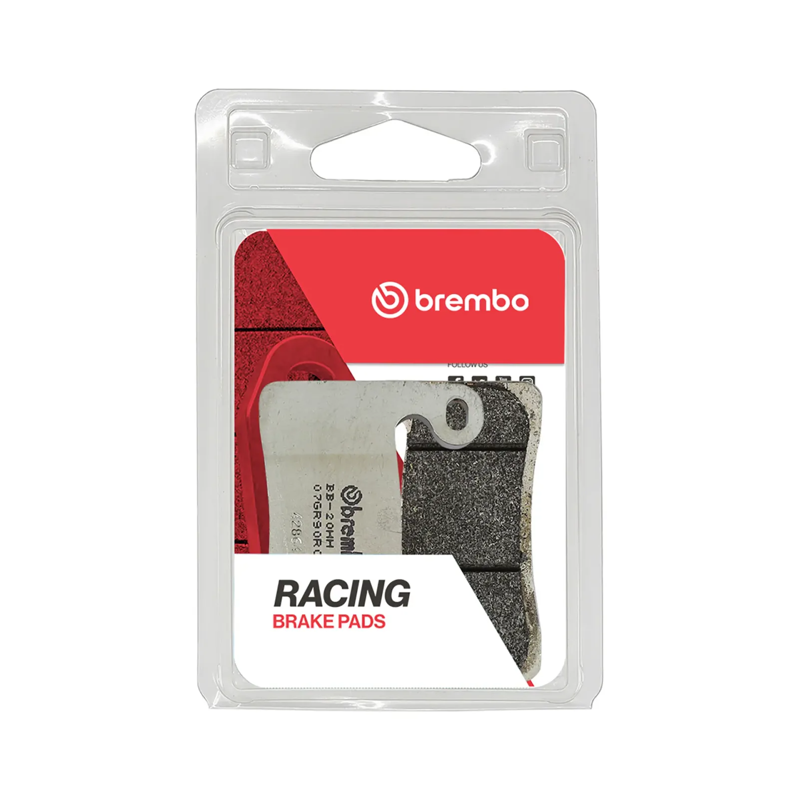 Предни мото накладки – Brembo 07GR90RC (карбон/керамика)