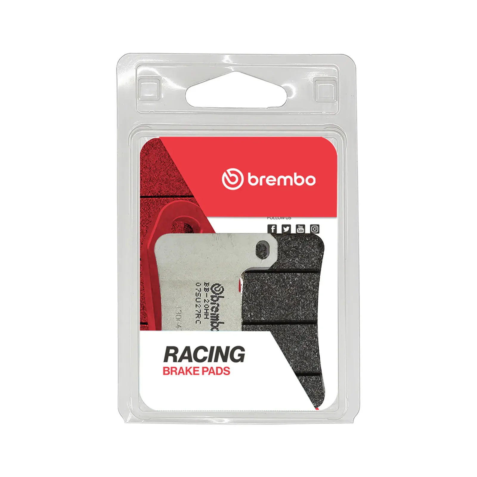 Предни мото накладки – Brembo 07SU27RC (карбон/керамика)
