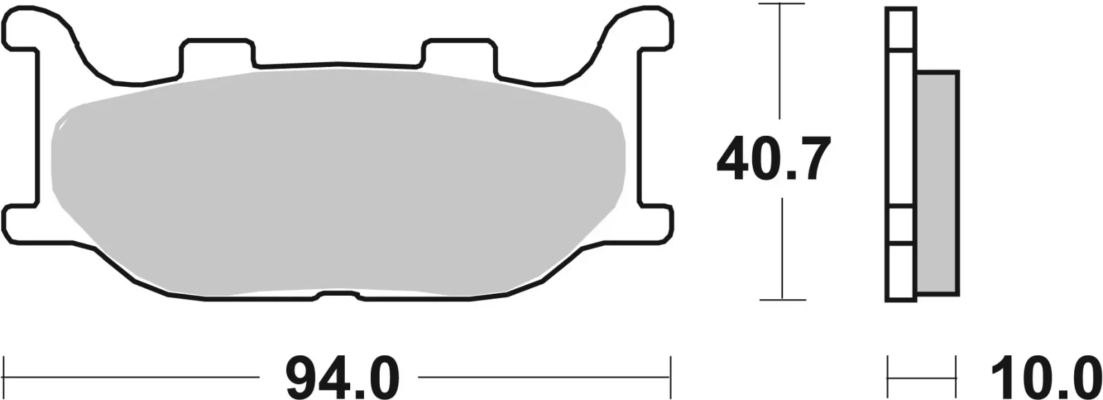 Предни мото накладки – Brembo 07YA3408 (карбон/керамика)